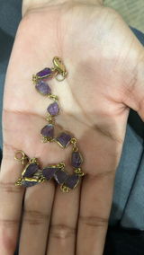 Raw Earth Gold Bracelet