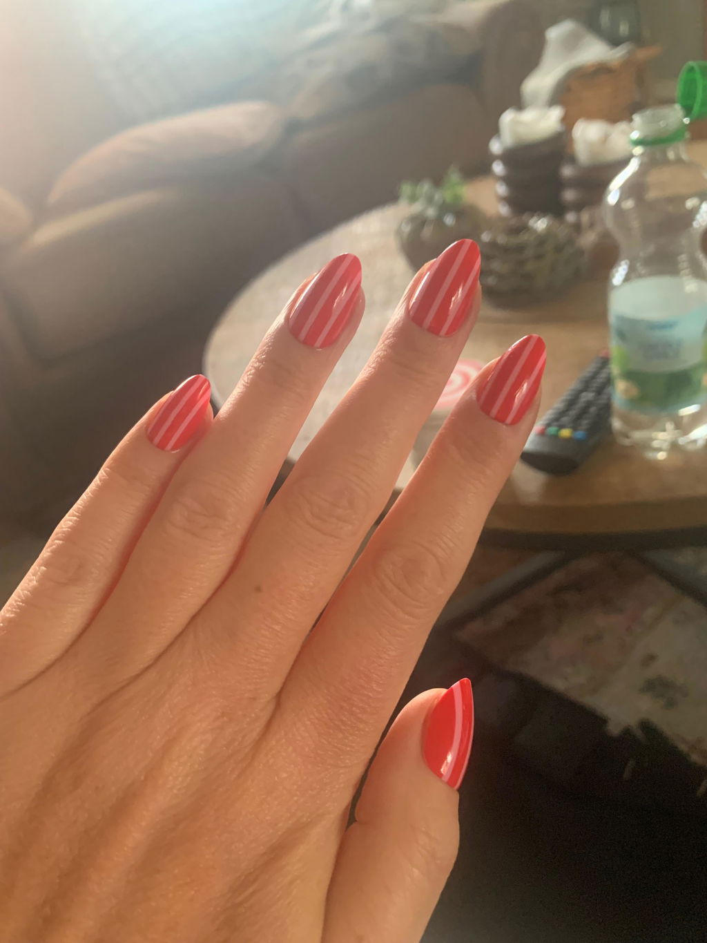 Sunset Stripes Almond