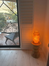 Iris Lamp - Light Mandarin