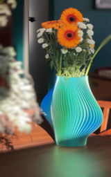 Customer photo of Dual-Colour Test Vase