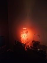 Customer photo of Iris Lamp – Flamingo- Extra Large 2 (50cm Seconds Edition)