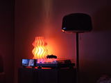 Customer photo of Iris Lamp – Flamingo- Extra Large 2 (50cm Seconds Edition)