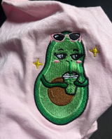 Avocado Matcha Crop Top (Embroidery)