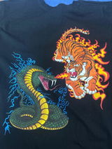 “Naaghra” Tiger & Snake T-shirt
