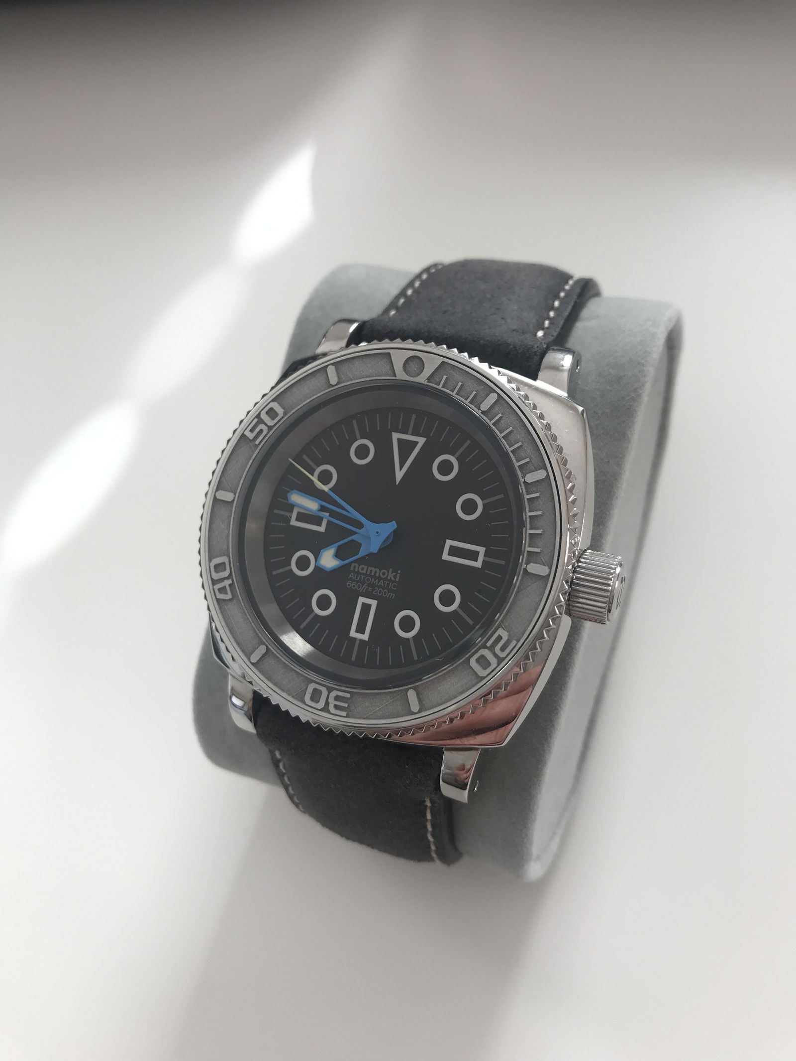 NMK309 - SKX/SRPD Slim Flat Sapphire Crystal (for Flat Inserts