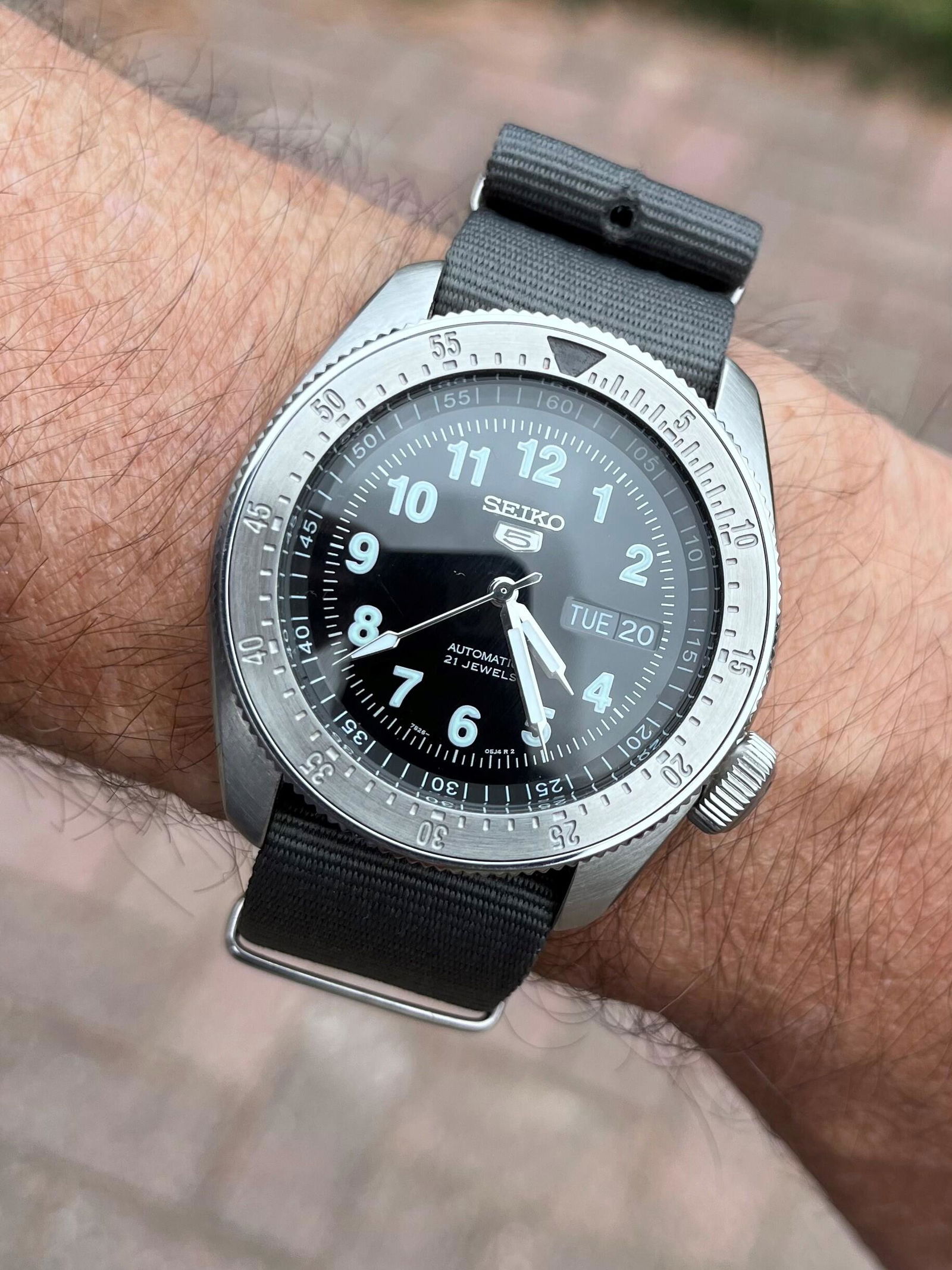 【YUZKABOS】リモールド SE530+高域2BA SKX007/SRPD Steel Bezel Insert: Dual Time Kanji Silver | namokiMODS