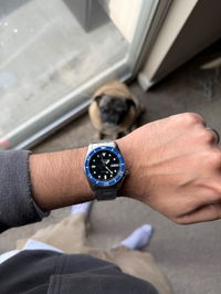 SKX013 Ceramic Bezel Insert: SKX style Blue