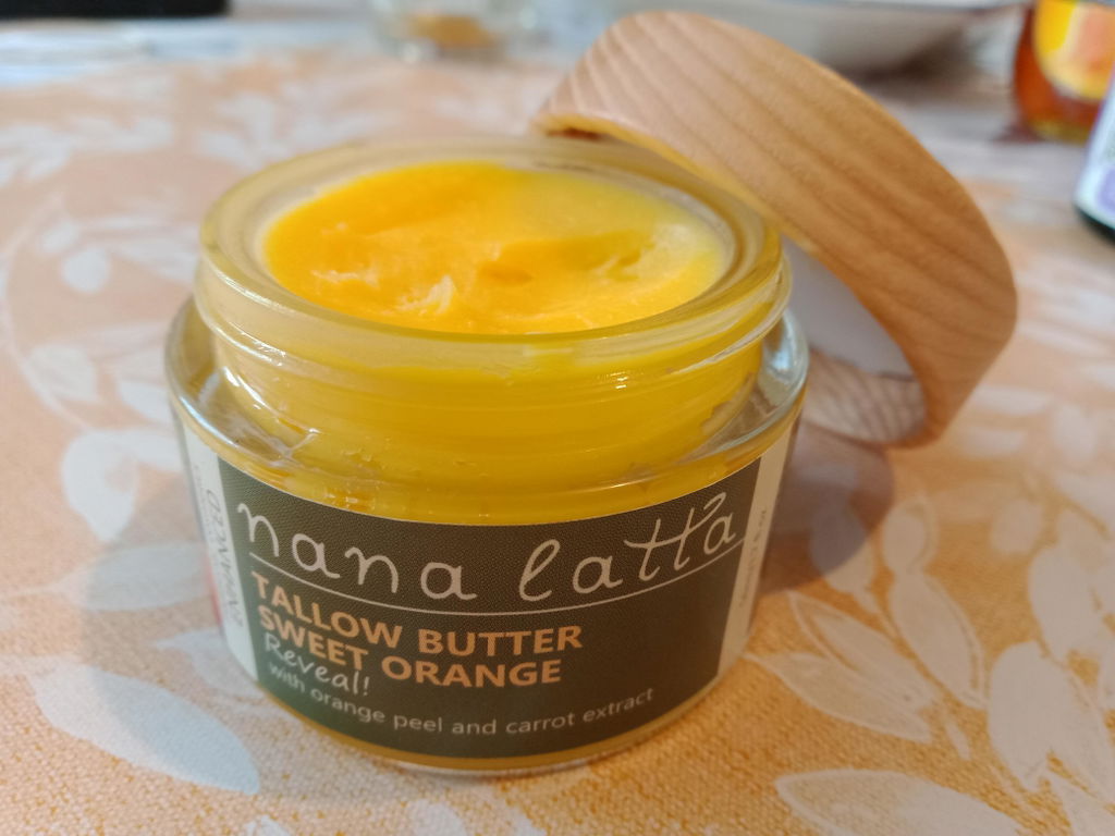 Tallow Butter Sweet Orange - Natural Face Balm with Antioxidants 50ml