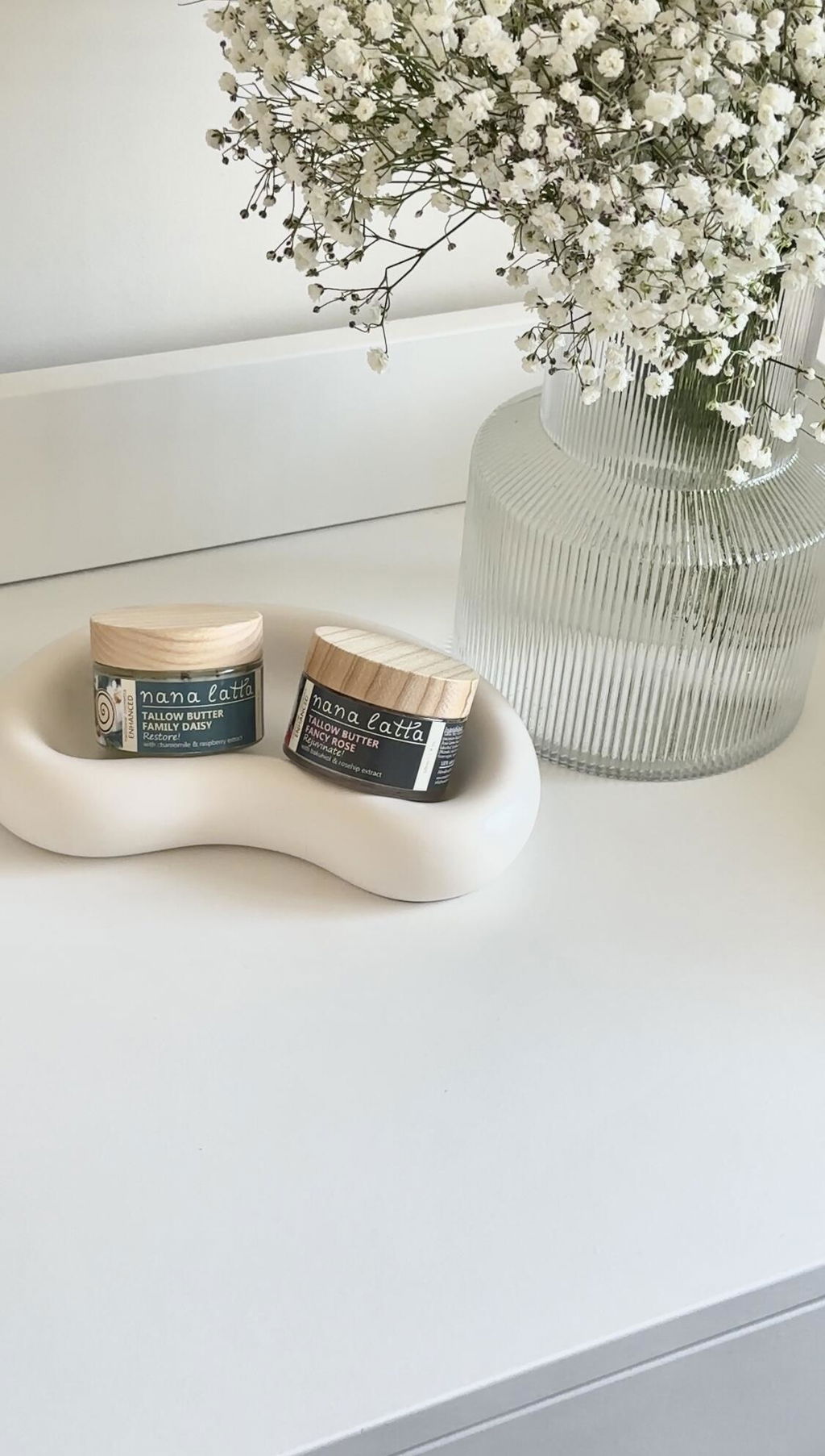 Tallow Butter Fancy Rose - with Bakuchiol & Rosehip extract