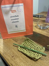 STITCH N SIP | Beginner Crochet Class