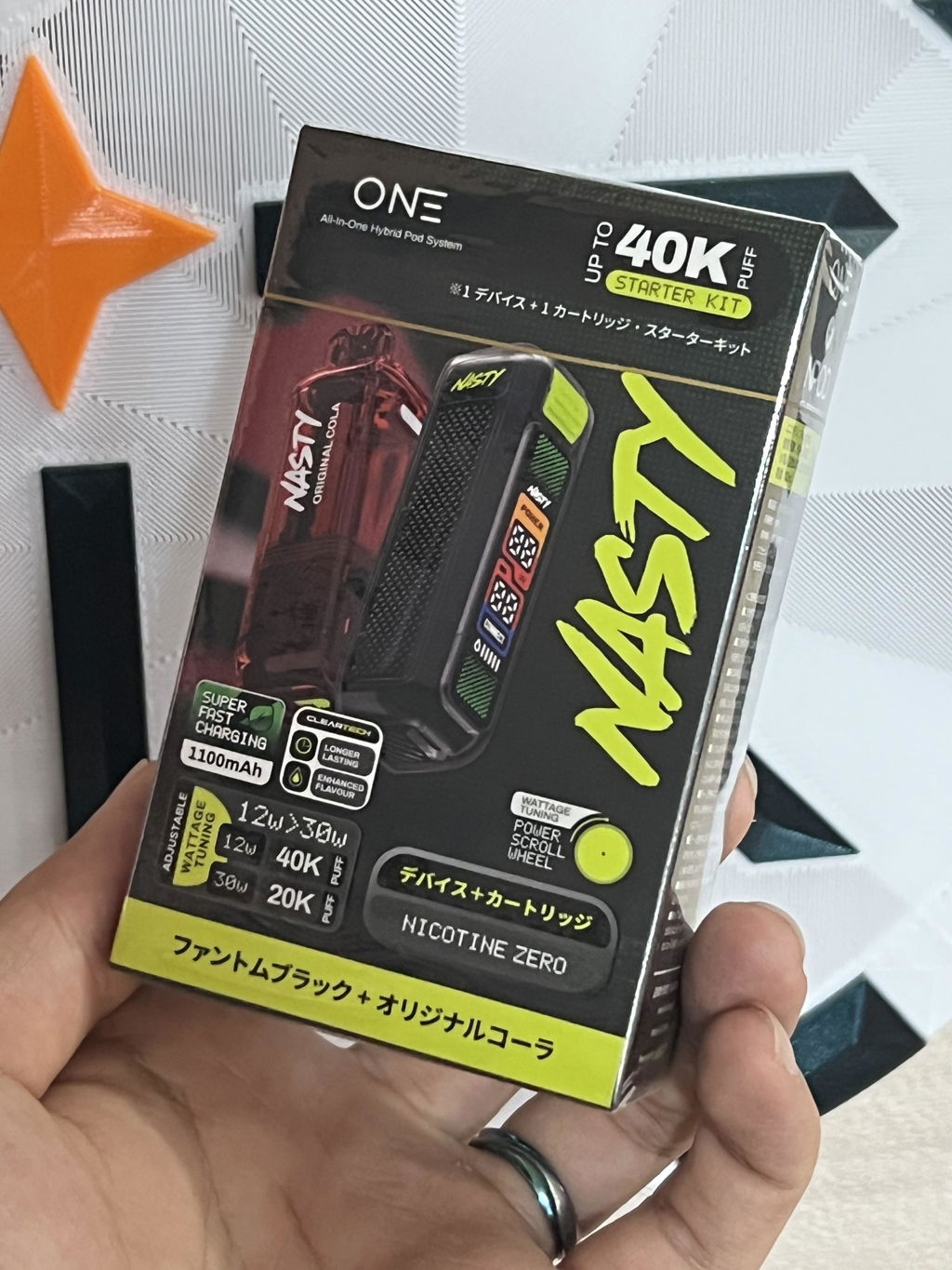 NASTY ONE 40000 スターターキット オリジナルコーラ｜VAPE・ベイプ