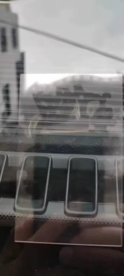 Customer review photo - repaired glass