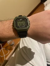 "Camo" Casio W-218H-1AV