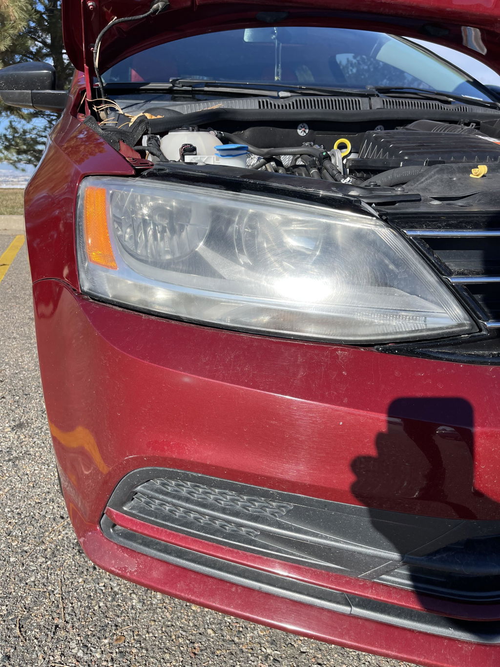 Customer headlight restoration photo