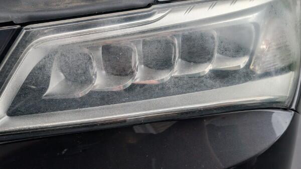 Customer headlight restoration result