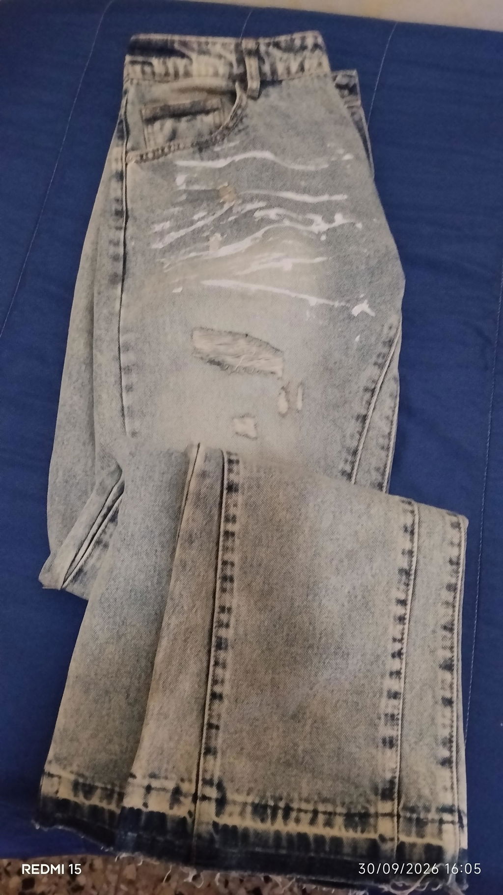 JEANS FLARE SAND