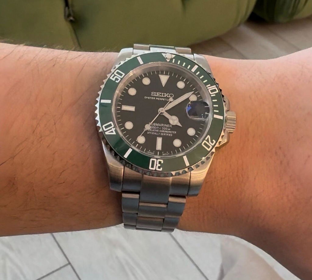 Grand Seiko Homage Watch – White Birch Dial, NH35 Automatic, 36