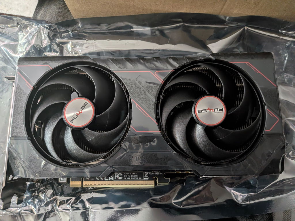 SAPPHIRE PULSE AMD Radeon RX 9060 XT OC 16GB GPU (11350-03)