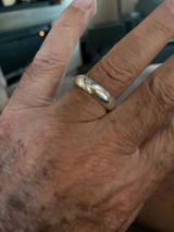 Bold and Elegant: Discover the Beauty of the Fat Moon Ring in Fine Silver