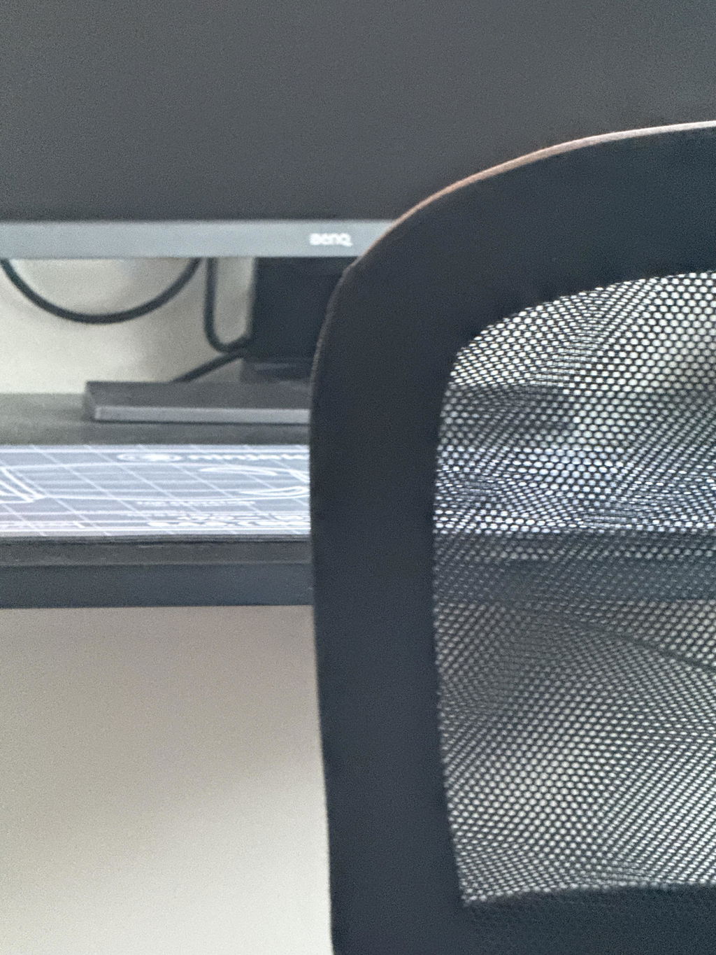 B.A.D. Desk Mat | Carbon | Black Border Edition (Extra Large 81cm × 40cm)