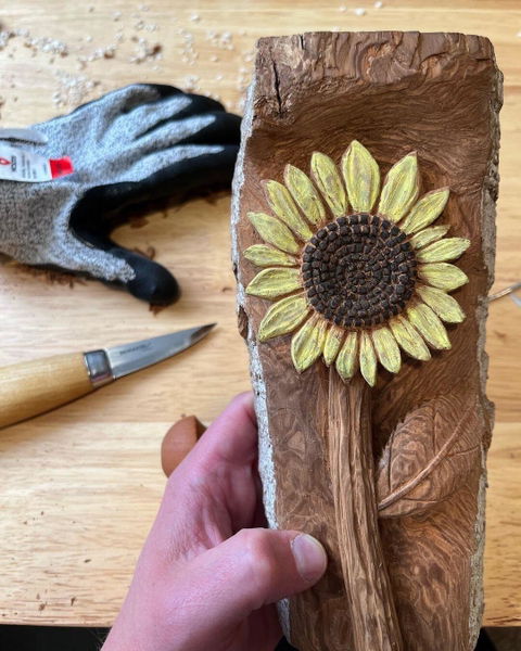 Customer photo from a review of CutGuard Pro Tough Coated Cut Resistant Gloves