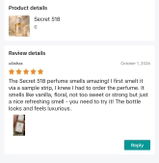 Aisha review photo