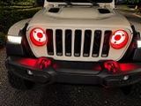 PRE-SALE CYBEREYE 9" Custom Dynamic LED Screen Headlights US DOT Certified for Jeep Wrangler JL & Gladiator JT 2018-2026