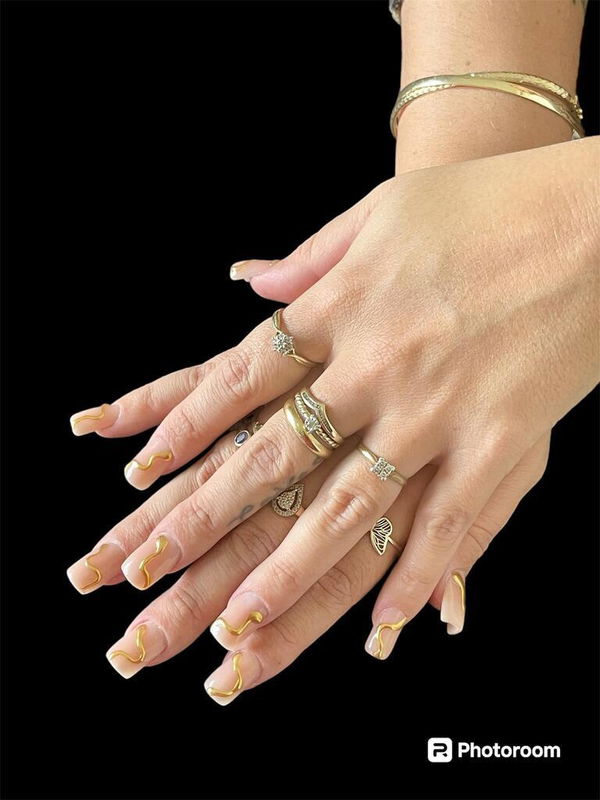 Nail set by C.S., NSI Full Certificate student