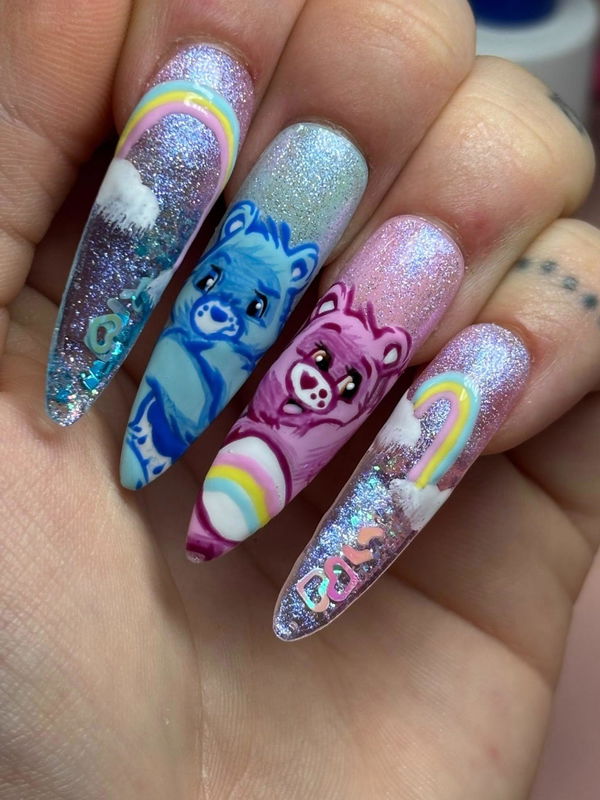 Nail set by Chloe H., NSI Full Certificate student