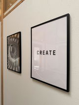 Kundenbild: Typografie CREATE Poster