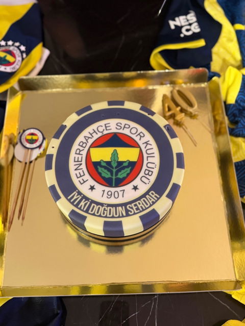 Fenerbahçe Logolu Pasta