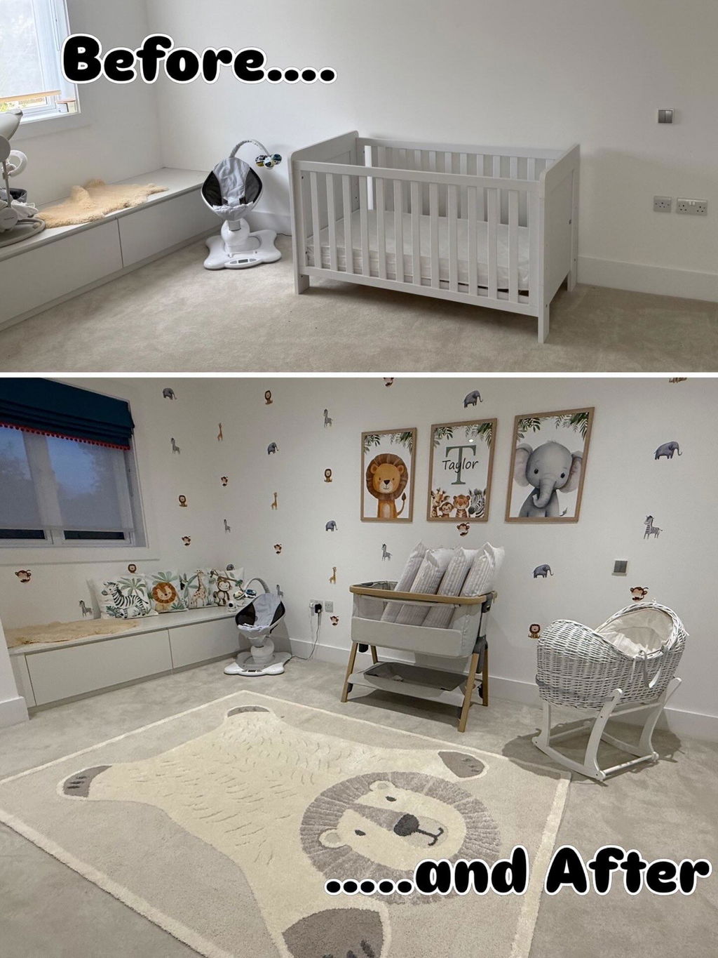 Jungle Joy Nursery Wall Stickers