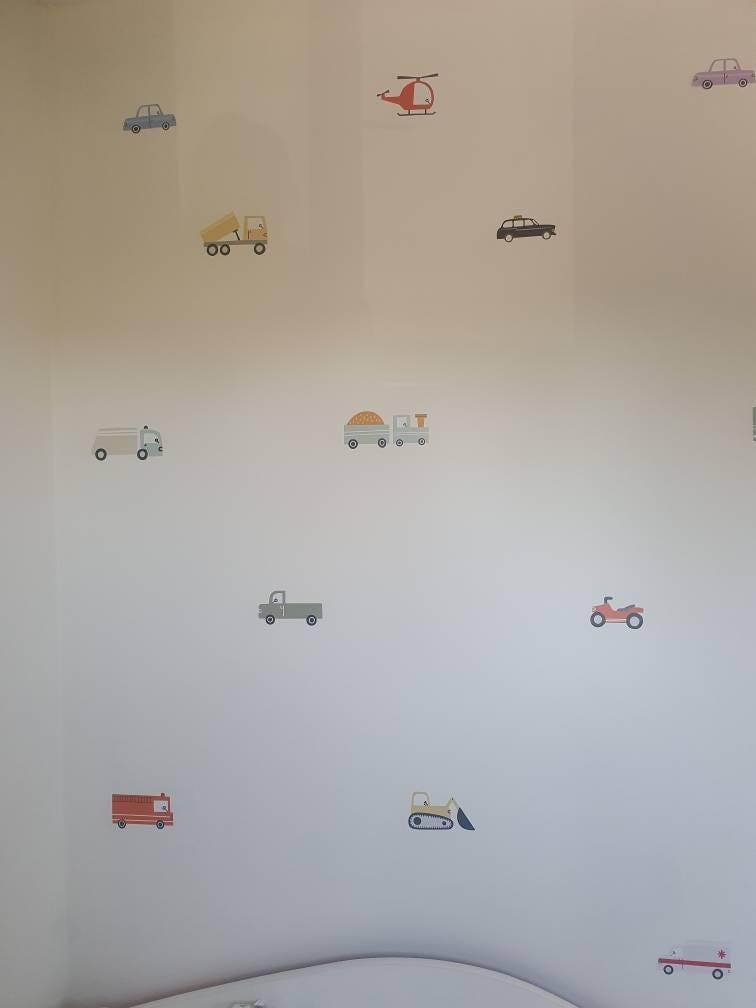 Transport Vehicles Nursery Wall Stickers