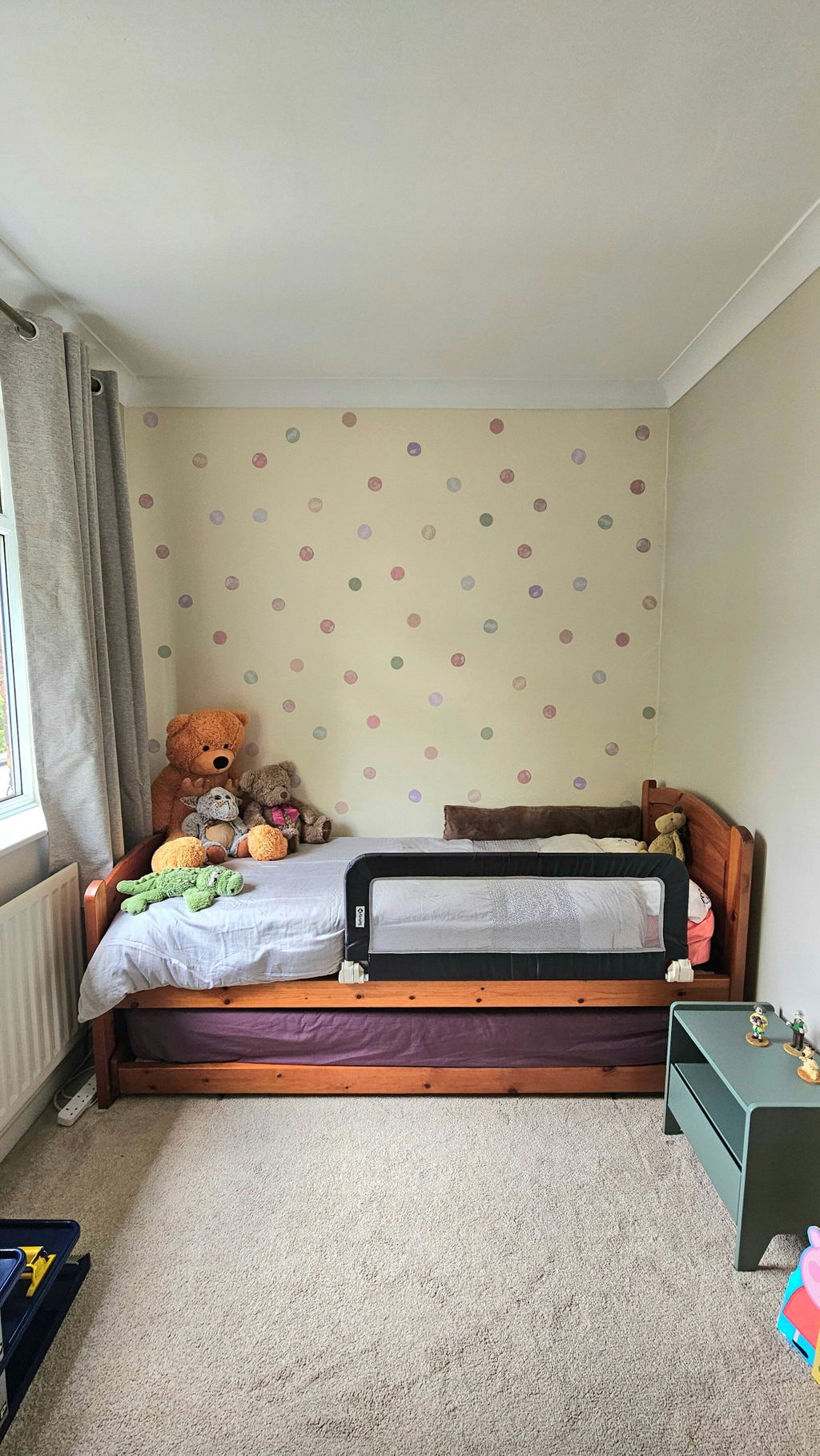 Watercolour Polka Dots Nursery Wall Stickers