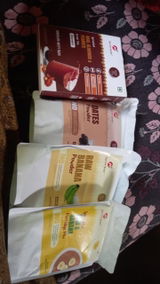 BabyCombo - Sprouted Ragi & Banana Porridge Mix (200g) | Raw Banana Powder (200g) | Dates Powder (200g)