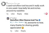 Facebook customer review photo