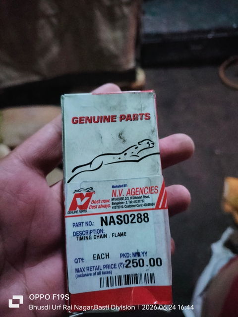 Timing Chain Flame (NAS0288)