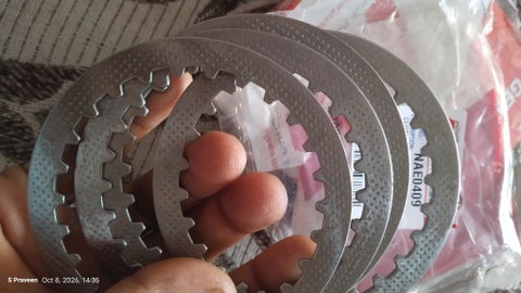 Clutch Steel Plate [S.O.4] - Compatible with Suzuki (NAE0409)