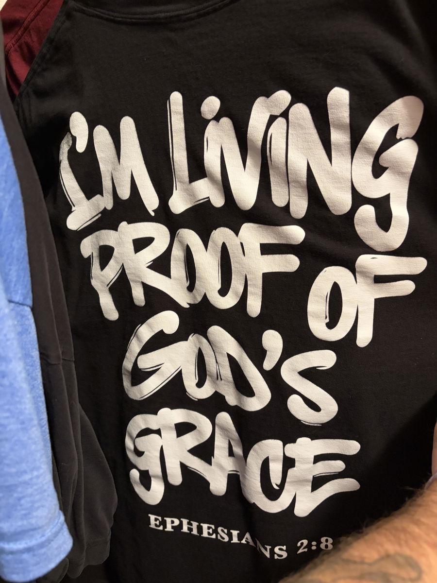 Photo shared by Ryan T. with their Living Proof T-Shirt review
