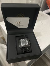 Seikantos Triple Black Cadran Chiffres Romains