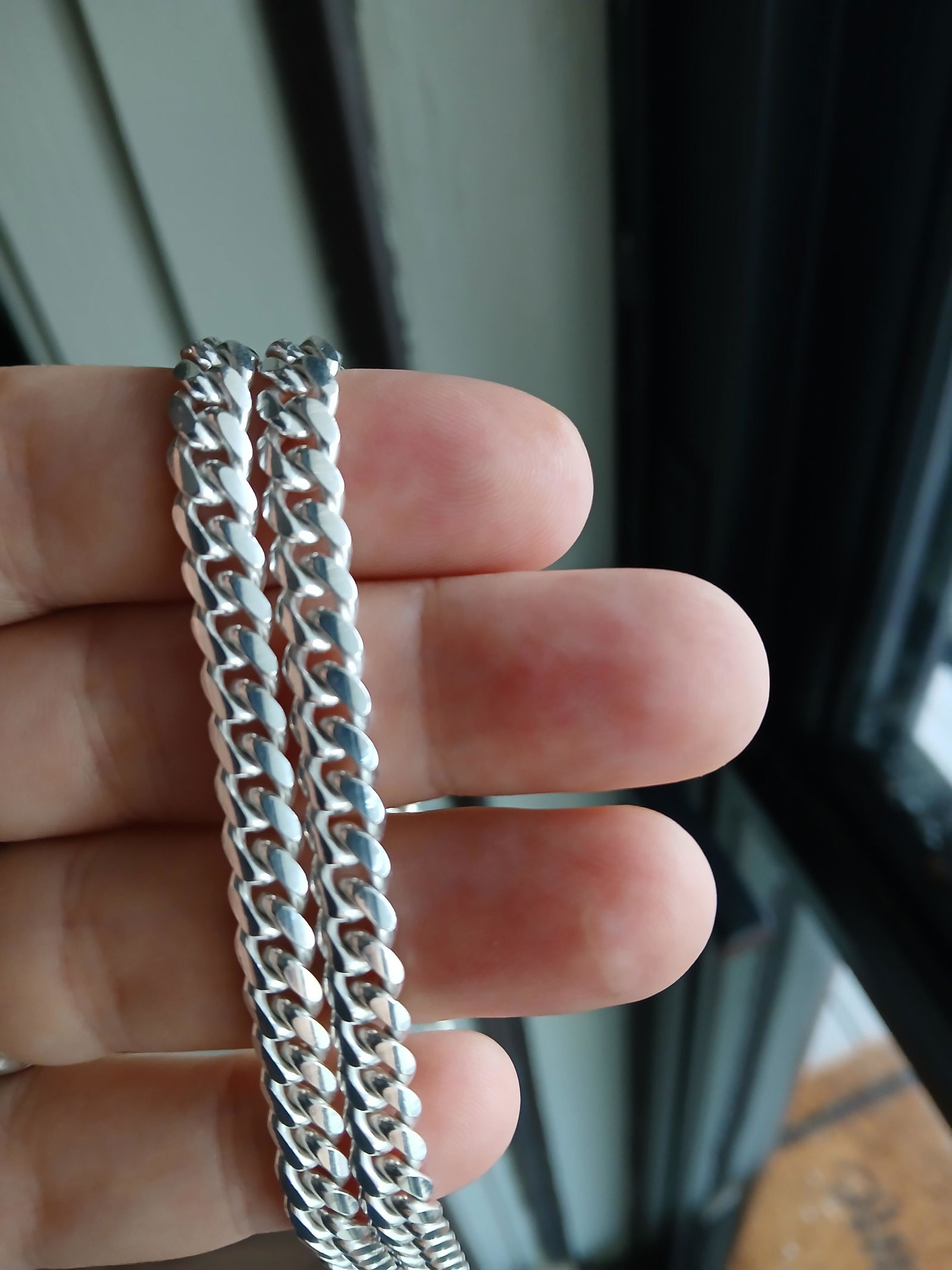 7mm 925 Silver Miami Cuban Chain | Ott Family Jewelry