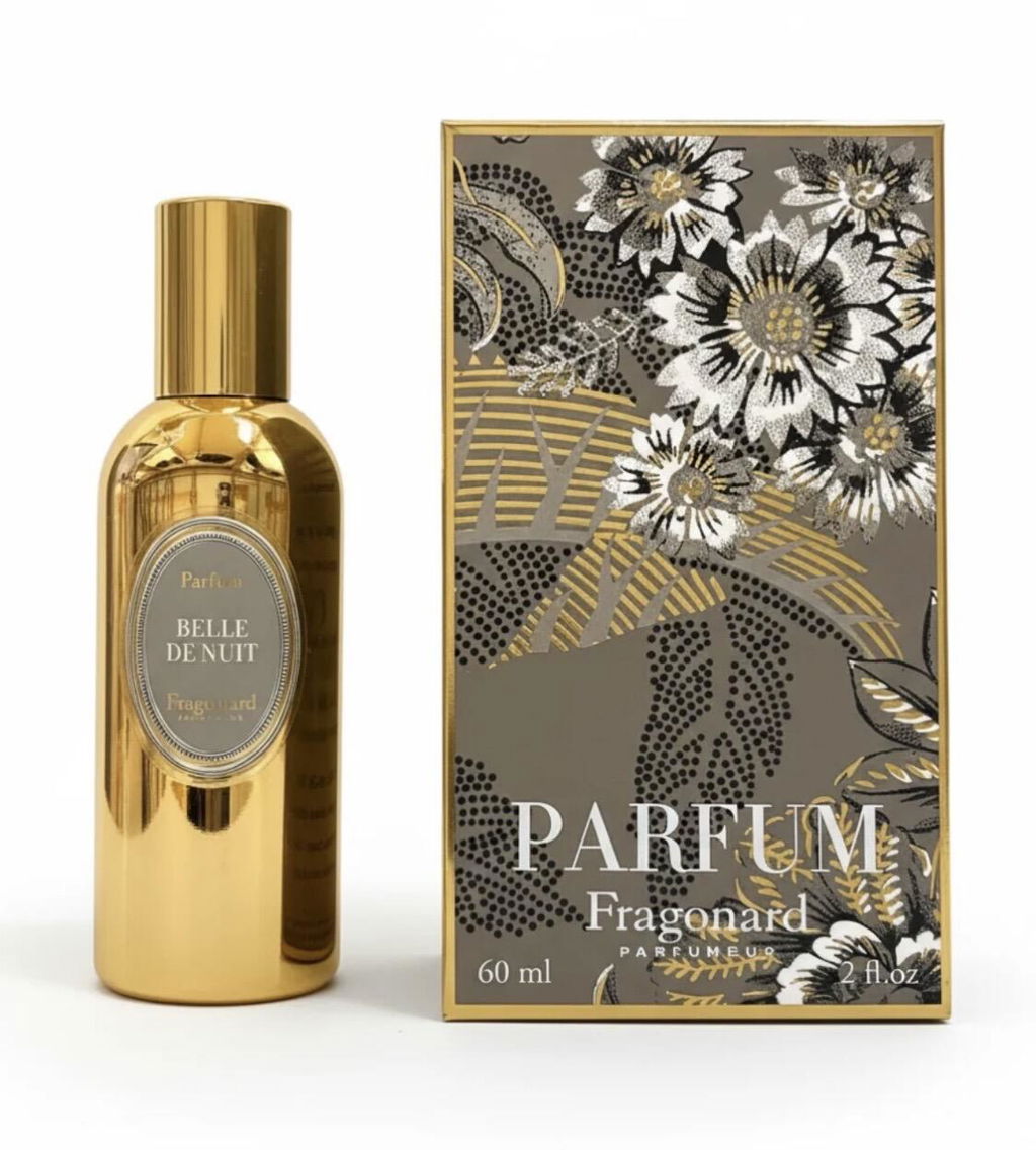 Fragonard Belle de Nuit Gold Bottle Parfum 30 ml or 60 ml – Oak