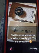 Etsy customer review photo