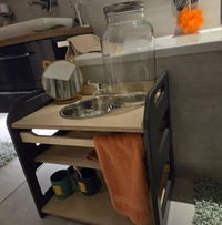 Montessori Wooden Washbasin