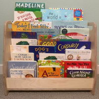Montessori Wooden Bookshelf