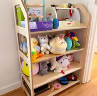 Montessori Wooden Shelf