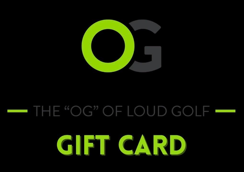 Obnoxious Golf Gift Card