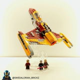 Display stand angled for Lego 75364 Shin Hati’s Starfighter (A1133)