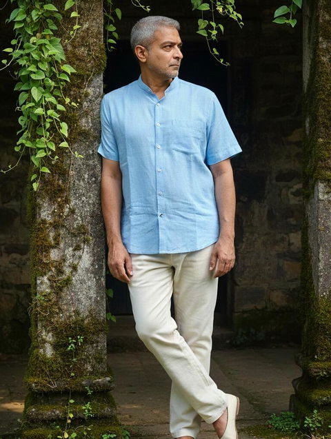 White Regular fit Trouser