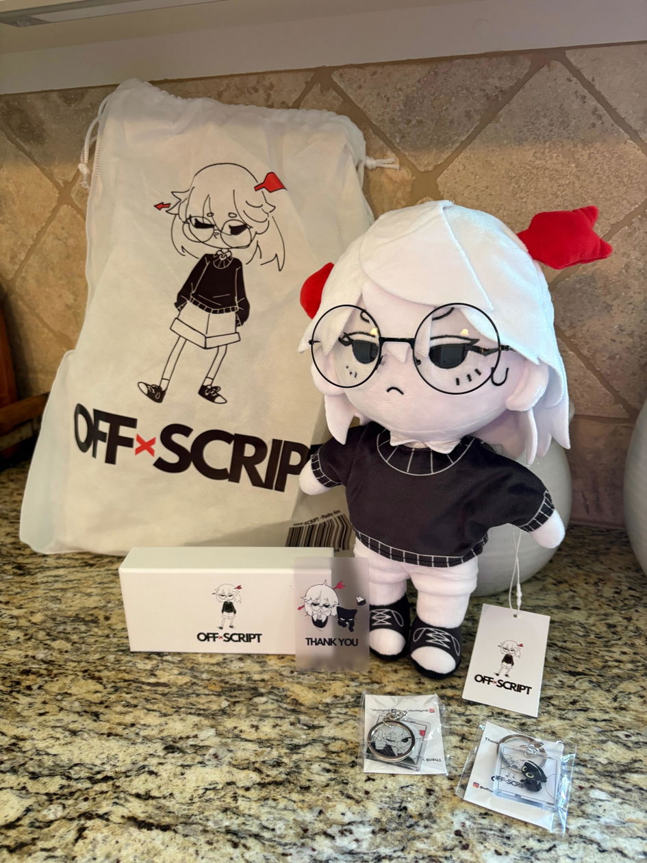 Aira Plushie – OFF SCRIPT